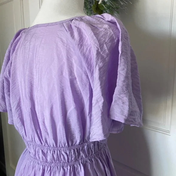 YFB Young Fabulous and Broke Purple Maxi Dress Soft and Silky size XS MARA DRESS - Picture 10 of 14